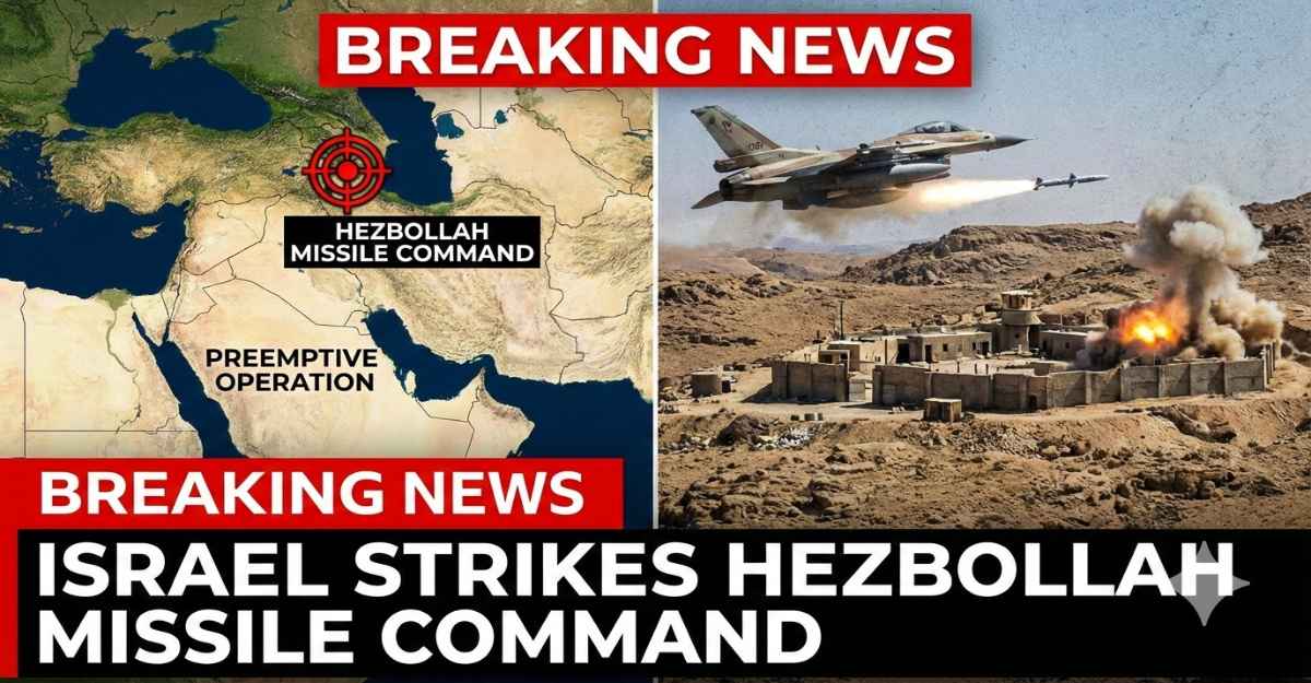 Israel Strikes Hezbollah Missile Command in Preemptive Operation