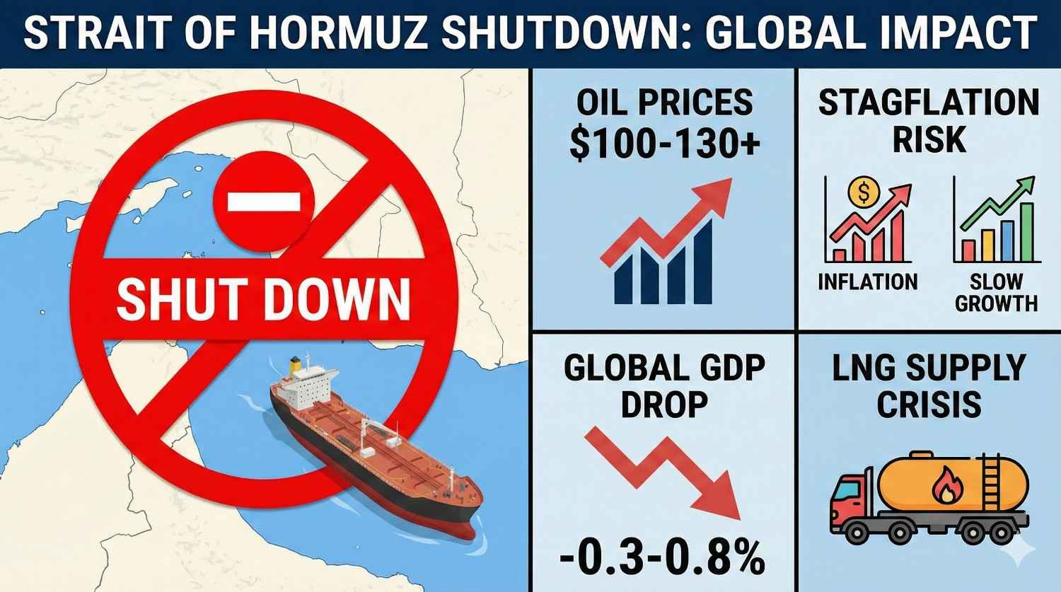 what would happen if the Strait of Hormuz is shut down