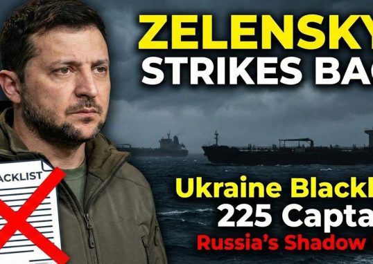 Ukraine Sanctions 225 Captains of Russia's 'Shadow Fleet'