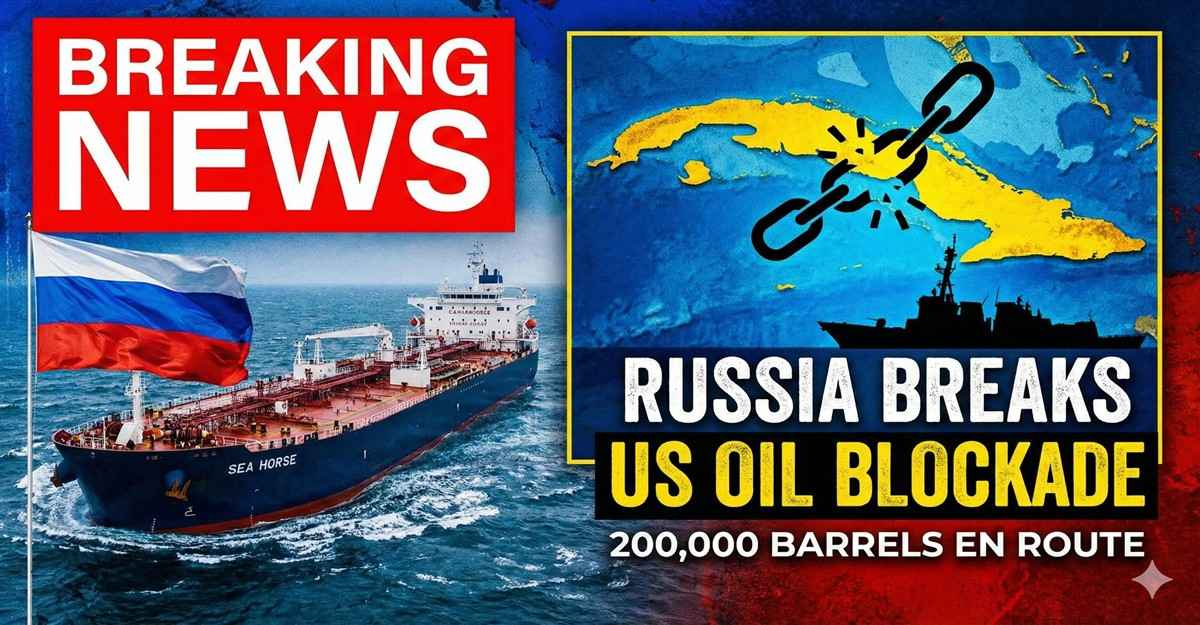 Putin orders Russia to break US oil blockade of Cuba