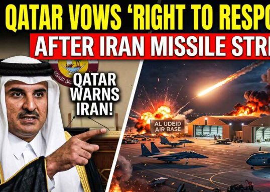 Qatar Warns Iran: ‘Right to Respond’ After Missile Strikes on Al Udeid Air Base