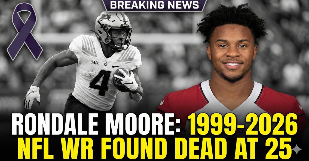 NFL Wide Receiver Rondale Moore Found Dead at 25