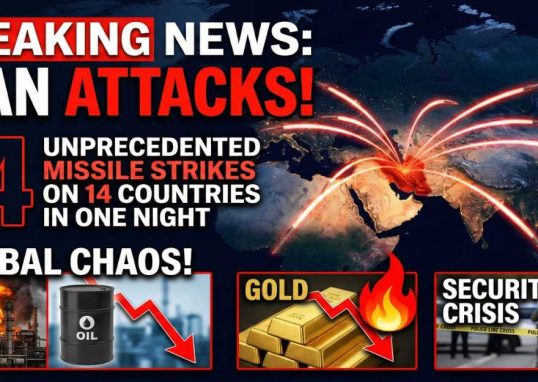 Iran Launches Unprecedented Missile Strikes on 14 Countries in One Night Global Oil, Gold, and Security in Chaos