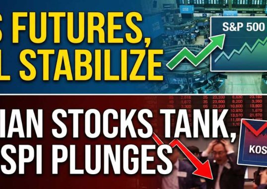 Stock Market Today: S&P 500 Futures, Oil Prices Stabilize Asian stocks sink, with South Korea's Kospi tanking